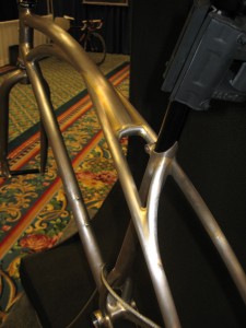 Fillet brazed top tube at seat post
