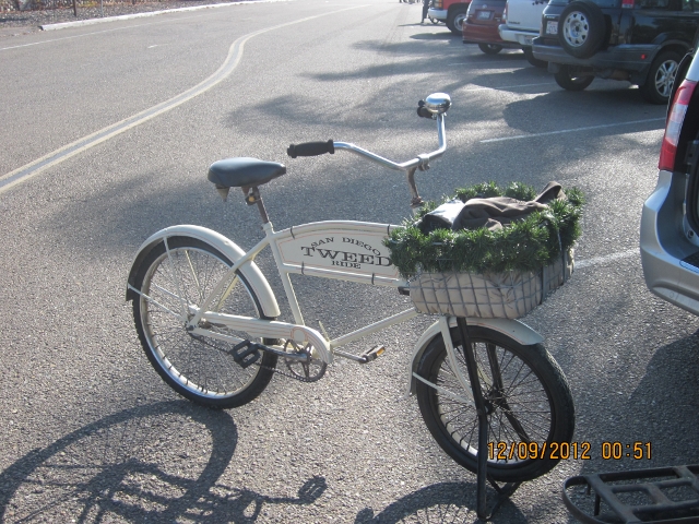 Cargo Bike painted up for the ride