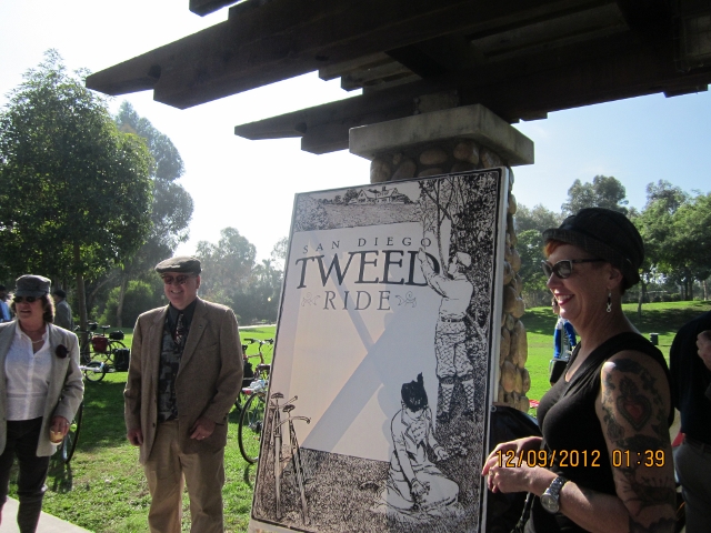 Official Tweed Ride sign