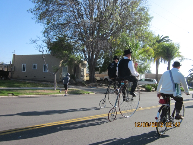 There were three Penny Farthings