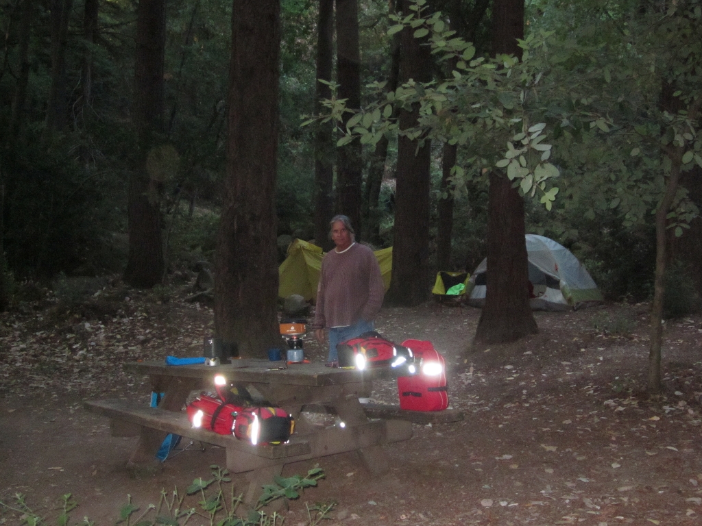 First Night Camping